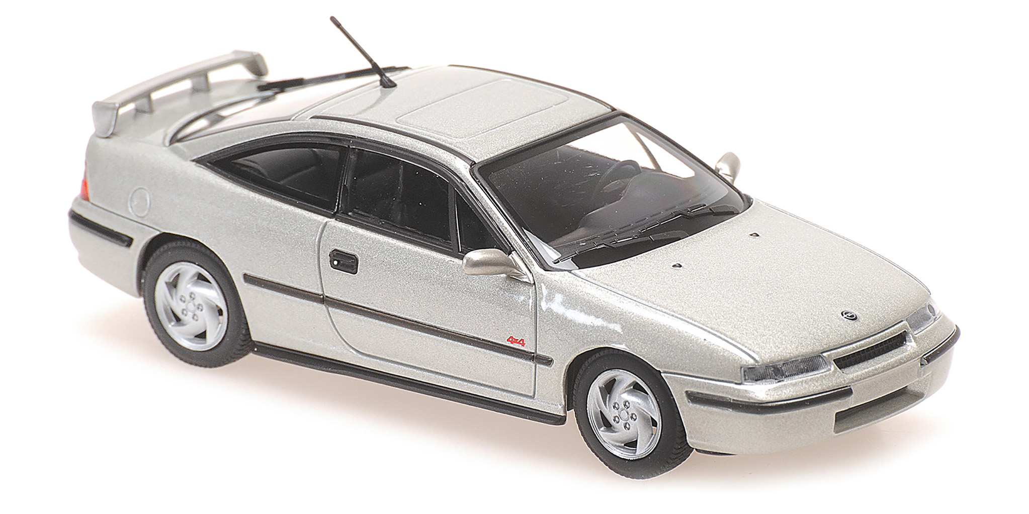 1:43 OPEL CALIBRA TURBO 4x4 - 1992 - GREY METALLIC - MINICHAMPS - 940045724