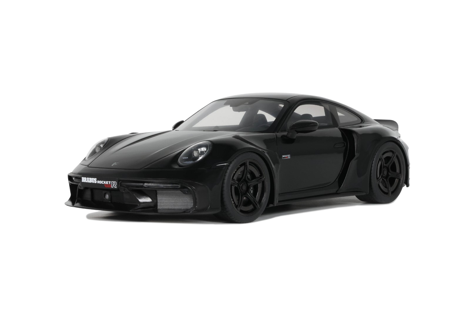 1:18 PORSCHE BRABUS 900 ROCKET-R BLACK 2023 - GT Spirit - GT502
