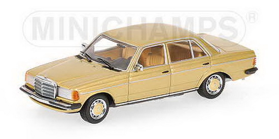 1:43 MERCEDES 230E 1976 GOLD - MINICHAMPS 430032208