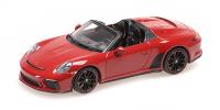1:43 PORSCHE 911 (991) SPEEDSTER - 2019 - DARK RED - MINICHAMPS - 410061131