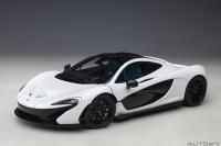 1:18 McLAREN P1 (Alaskan Diamond Whitte) - AUTOART - 76066