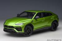 1:18 Lamborghini Urus 2018 (verde selvans/pearl green) (pearl green) (composite model/full openings)
 Modell ist in einer übergrossen Verpackung, keine AUTOart Standardgrösse - AUTOART - 79169
