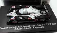 1:87 PEUGEOT 908 LE MANS 2008 no9 - SPARK - 87S087