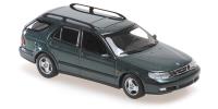 1:43 SAAB 9-5 BREAK - 1999 - DARK GREEN METALLIC - MINICHAMPS - 940170811