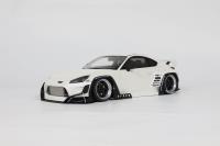 1:18 PANDEM Toyota GR86 CRYSTAL WHITE 2023 - GT SPIRIT - GT498