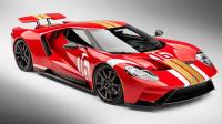 1:18 FORD GT HERITAGE EDITION ALAN MANN RED 2022 - GT SPIRIT - GT883
