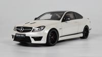 1:18 MERCEDES-BENZ C63 AMG (W204) EDITION 507 2014 WHITE - GT SPIRIT - GT899