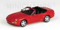 1:43 PORSCHE 968 CABRIOLET 1994 RED - MINICHAMPS - 400062330