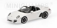 1:43 PORSCHE SPEEDSTER 2011 WHITE - MINICHAMPS - 400069531