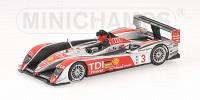 1:43 AUDI R10 LE MANS 2008 LUHR / PREMAT / ROCKENFELLER - MINICHAMPS 400089803