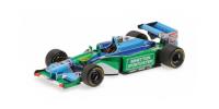 1:43 BENETTON FORD MICHAEL SCHUMACHER WORLD CHAMPION AND WINNER MONACO 1994 - MINICHAMPS 400940005