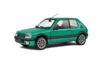 1:18 PEUGEOT 205 GTI GRIFFE GREEN 1992 - SOLIDO - S1801712
