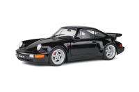 1:18 1993 Porsche 911 964 Turbo 3.6 Black - SOLIDO - S1803404