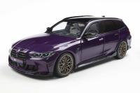 1:18 BMW M3 (G81) TOURING WITH PERFORMANCE PARTS TWILIGHT PURPLE PEARL METALLIC 2024 - SOLIDO - S1813701