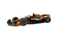 1:18 MCLAREN F1 TEAM MCL38 ORANGE L.NORRIS MIAMI GP 2024 - SOLIDO - S1814201