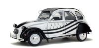 1:18 Citroën 2CV 6 BZH 1982 WHITE/BLACK - SOLIDO - S1850018