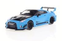 1:43 NISSAN GTR35 LBWK SILHOUETTE GREEN 2019 - SOLIDO - S4311209