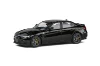 1:43 ALFA ROMEO GIULIA QUADRIFOGLIO BLACK - SOLIDO - S4313107