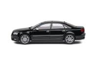 1:43 AUDI S8 (D3) BLACK 2010 - SOLIDO - S4313301