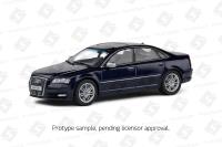 1:43 AUDI S8 (D3) NIGHT BLUE PEARL 2010 - SOLIDO - S4313303