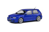 1:43 VOLKSWAGEN GOLF IV R32 BLUE 2003 - SOLIDO - S4313601
