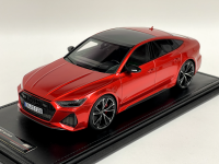 1:18 Audi RS7 Metallic Red - MOTORHELIX - MH007MR - No. 03/49