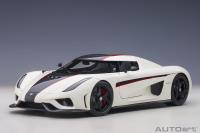 1:18 Koenigsegg Regera (Arctic White/Carbon with Red accents) - AUTOART - 79027