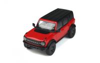1:18 FORD USA - BRONCO WILDTRACK 4-DOOR 2021 Red - GT SPIRIT - GT360