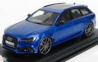 1:18 Audi RS6 Avant (C8) Sepang Blue Pearl Effect - MOTORHELIX - MH006BP - No. 73/99